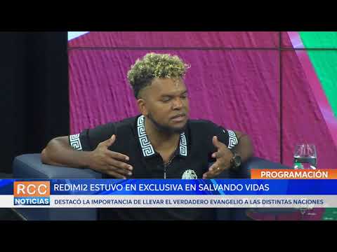 Redimi2 estuvo en exclusiva el pasado domingo en Salvando Vidas