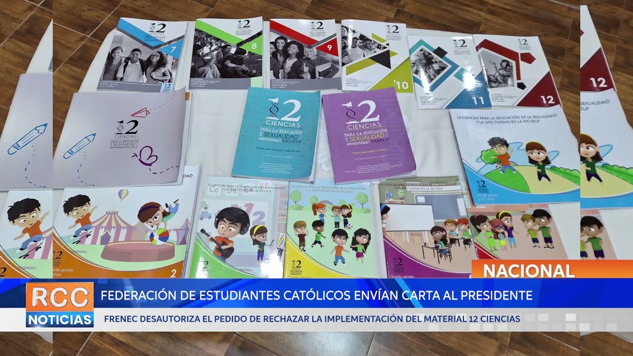 Federación de estudiantes católicos se pronuncia en favor del material 12 Ciencias