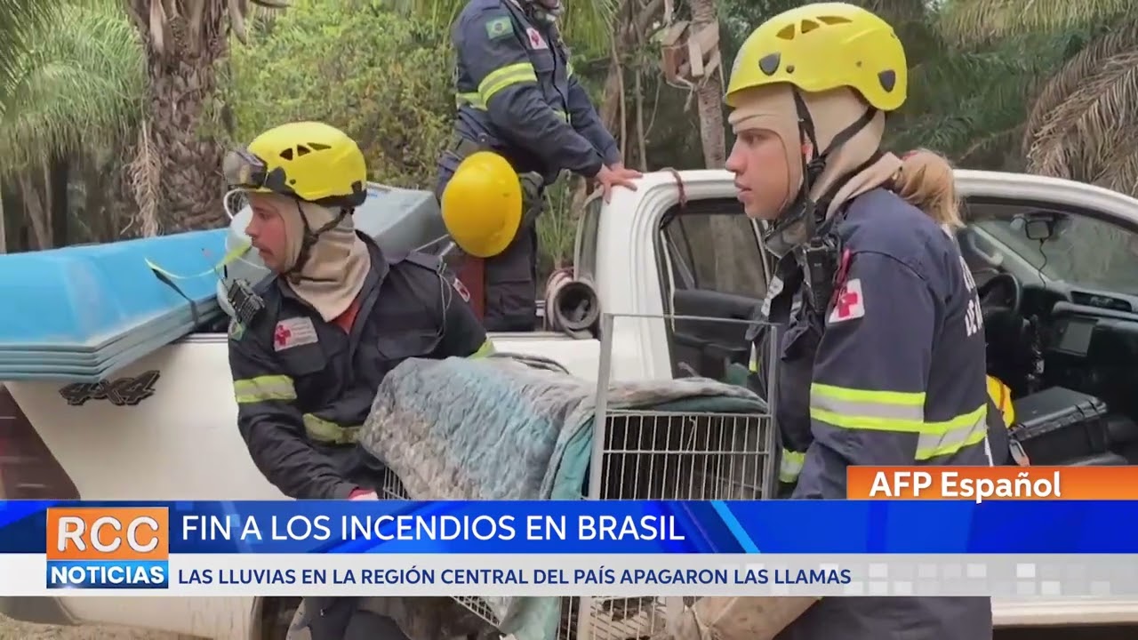 Lluvias en centro de Brasil apagan incendios en mayor humedal del planeta