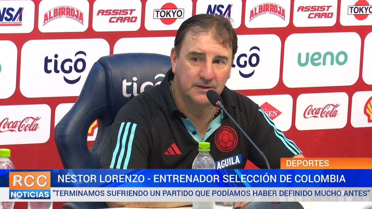 Paraguay vs. Colombia: Néstor Lorenzo, DT de la Selección de Colombia