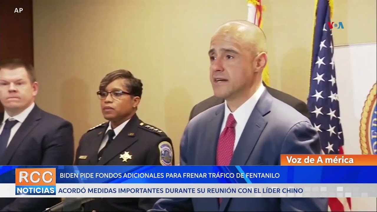 Biden pide fondos adicionales para frenar tráfico de fentanilo