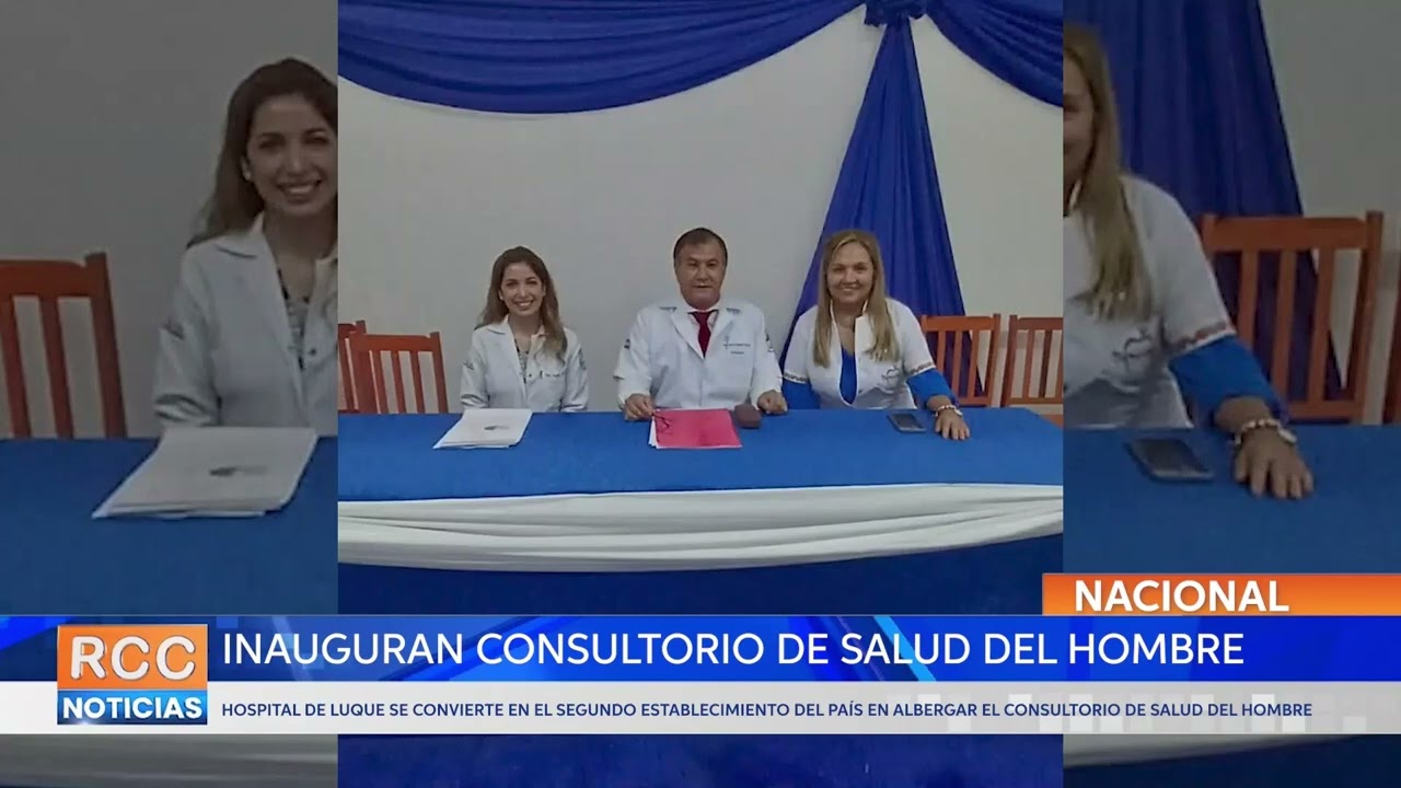 Inauguran consultorio de salud del hombre en el Hospital General de Luque