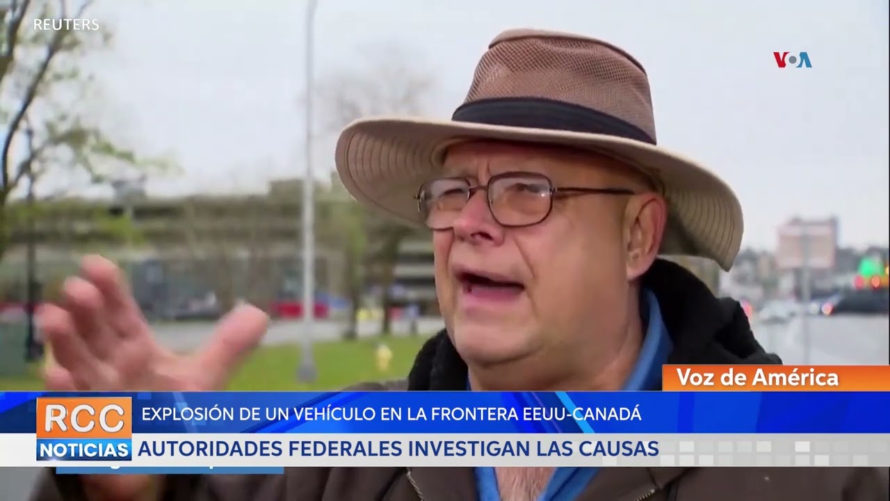 El FBI investiga explosión de un vehículo en la frontera EEUU-Canadá