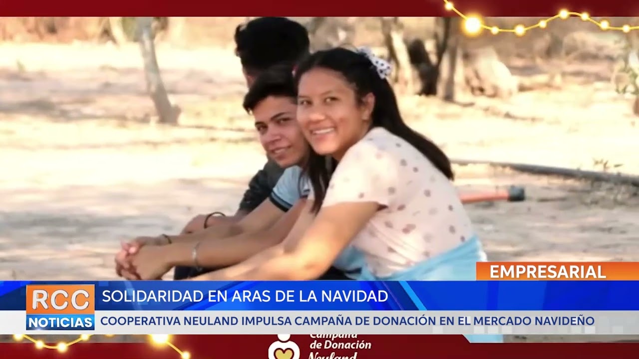 Cooperativa Neuland apela a la solidaridad ciudadana en el marco del Mercado Navideño