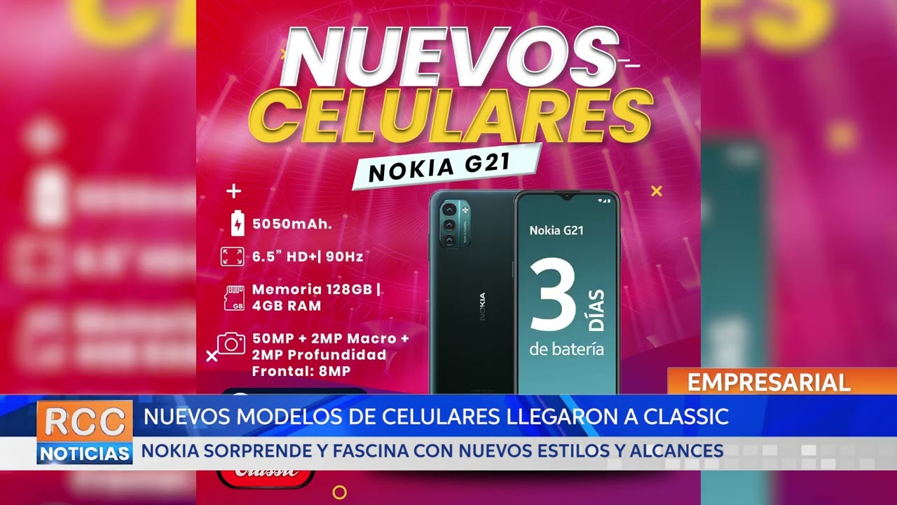 Classic cuenta con nuevos y fascinantes modelos de celulares Nokia