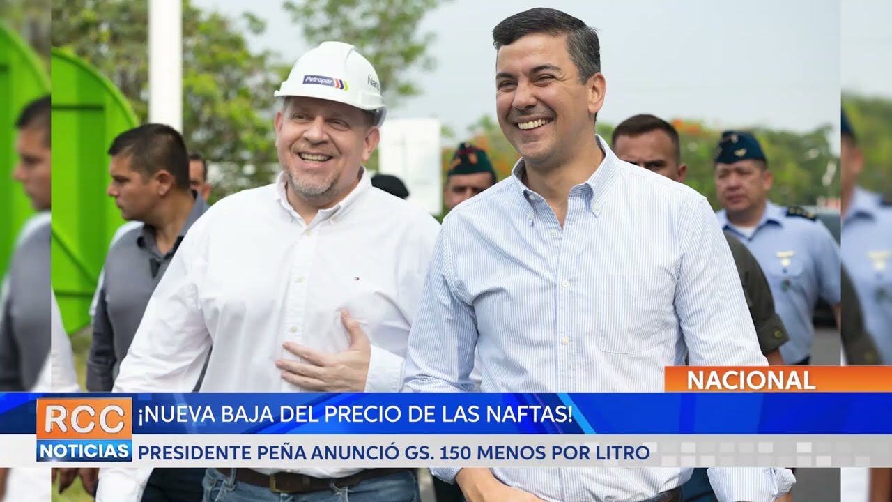 ¡Nueva baja del precio de las naftas! Petropar anuncia Gs.150 menos por litro