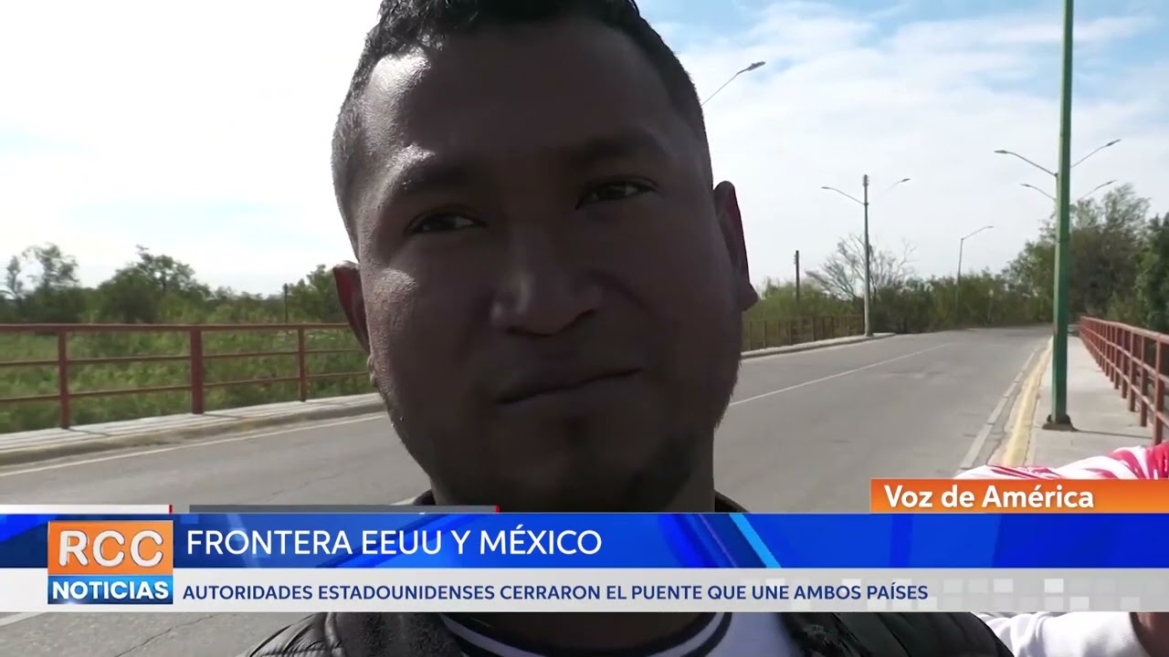Cierran parcialmente el puente que une las fronteras de EEUU y México