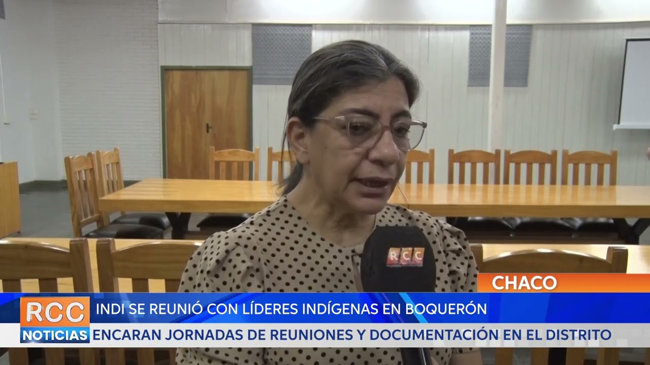 Presidenta del INDI encaró jornada de trabajo en el distrito de Boquerón