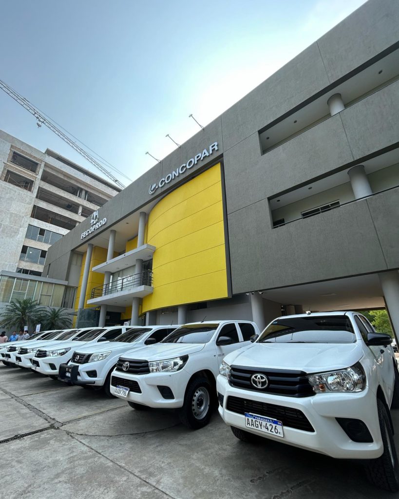 FECOPROD atribuyó una flota de vehículos de alta gama para compañías de Cuerpos de Bomberos del Chaco