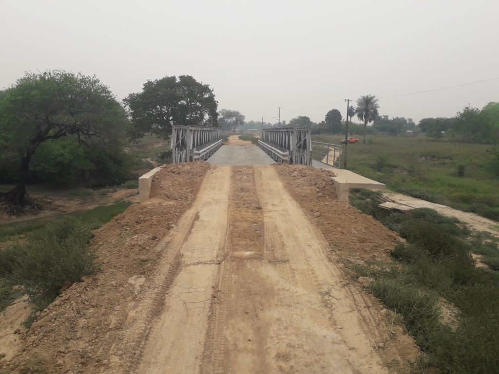 Rehabilitan luego de 9 meses el tramo entre las comunidades de castilla en puerto casado