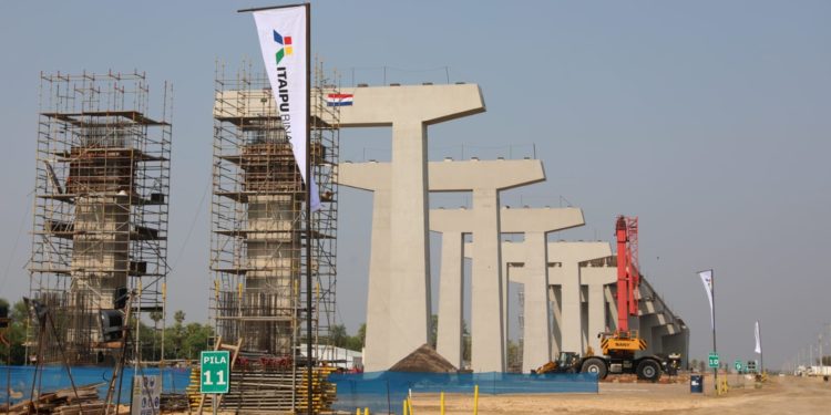 Puente de la Bioceánica alcanzó un 40% de avance general