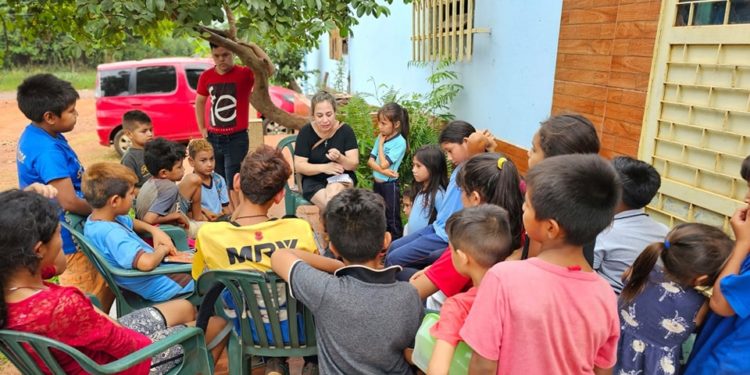 Acto solidario y mensaje de esperanza en Pedro Juan Caballero durante el Festival Vuelve a Soñar 2023 Acto solidario y mensaje de esperanza en Pedro Juan Caballero durante el Festival Vuelve a Soñar 2023