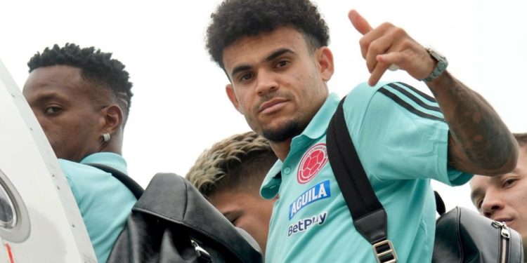 Colombia llegó a nuestro país y está a la espera del duelo ante Paraguay