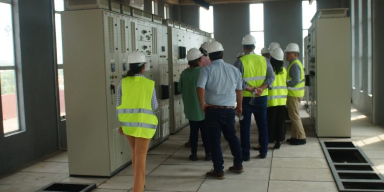 Autoridades verifican el correcto funcionamiento de la PTAR Bella Vista Autoridades verifican el correcto funcionamiento de la PTAR Bella Vista