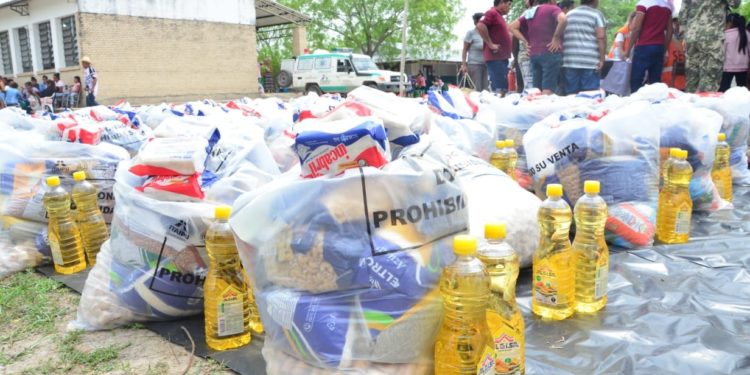 Comunidad indígena de Alto Paraguay recibió víveres