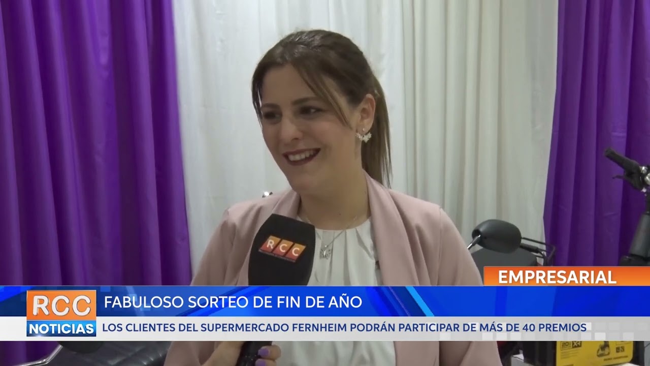 Supermercado Fernheim tira la casa por la ventana con fabuloso sorteo de fin de año
