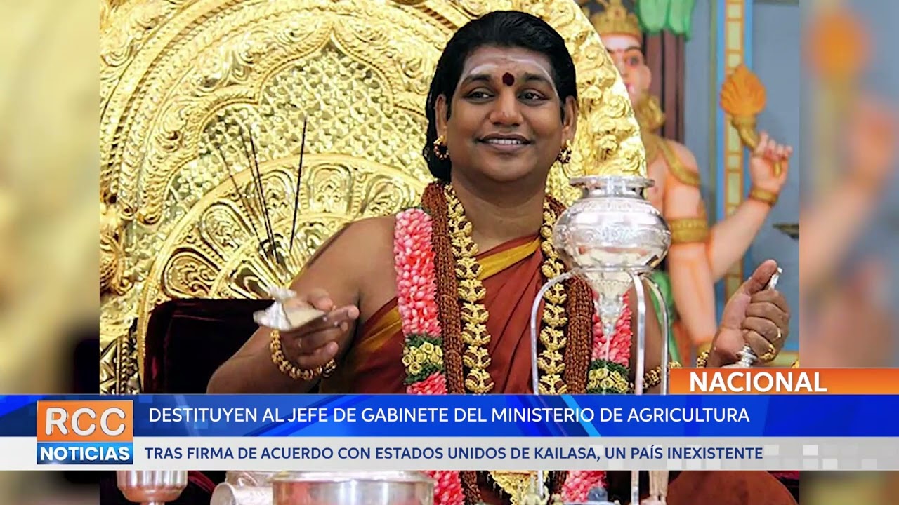 Jefe de Gabinete del MAG es destituido tras escándalo del acuerdo con país inexistente