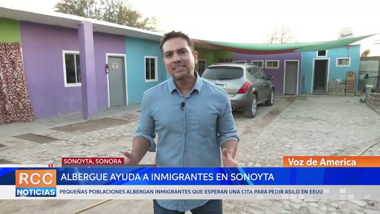 Albergue ayuda a inmigrantes en Sonoyta