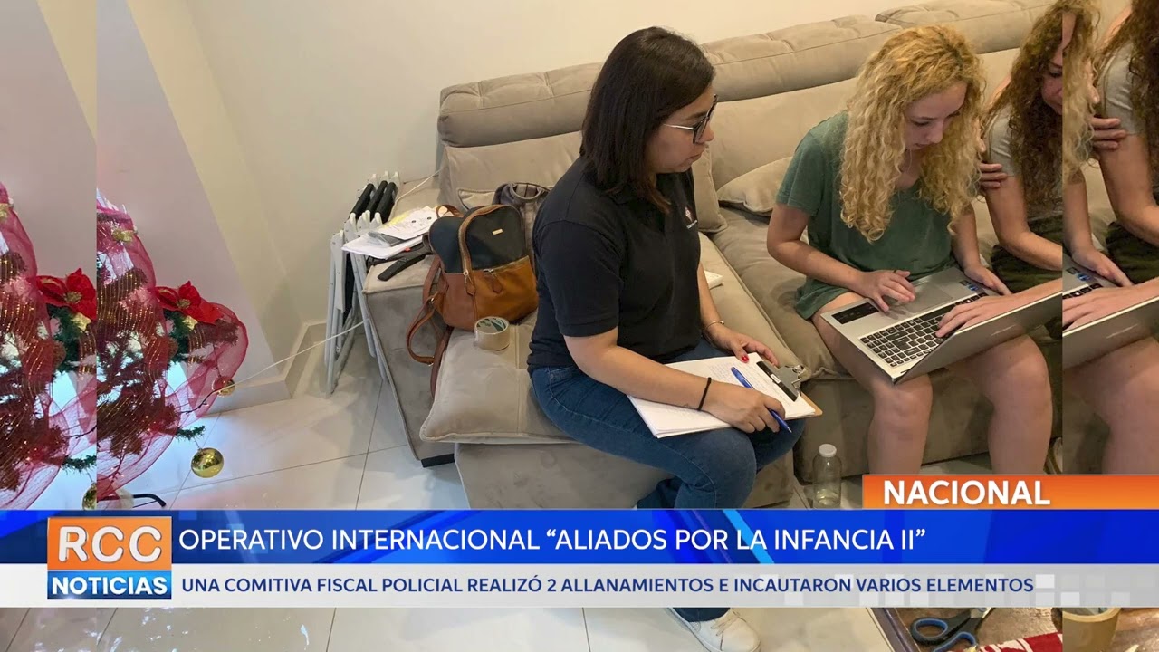 Operativo internacional realiza allanamientos simultáneos en Paraguay y otros nueve países
