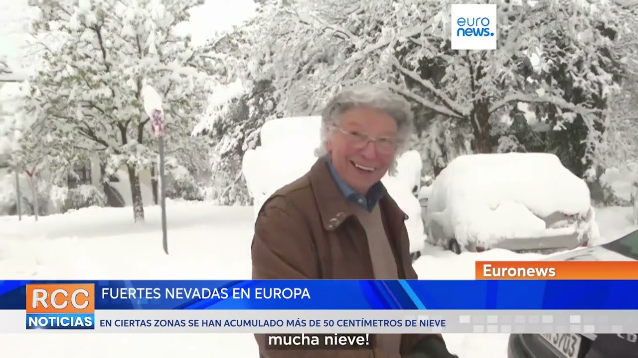 Media Europa, en riesgo por las fuertes nevadas | Euronews