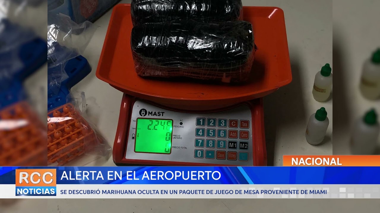 Alerta en el Aeropuerto Internacional Silvio Pettirossi por envío de marihuana desde Estados Unidos