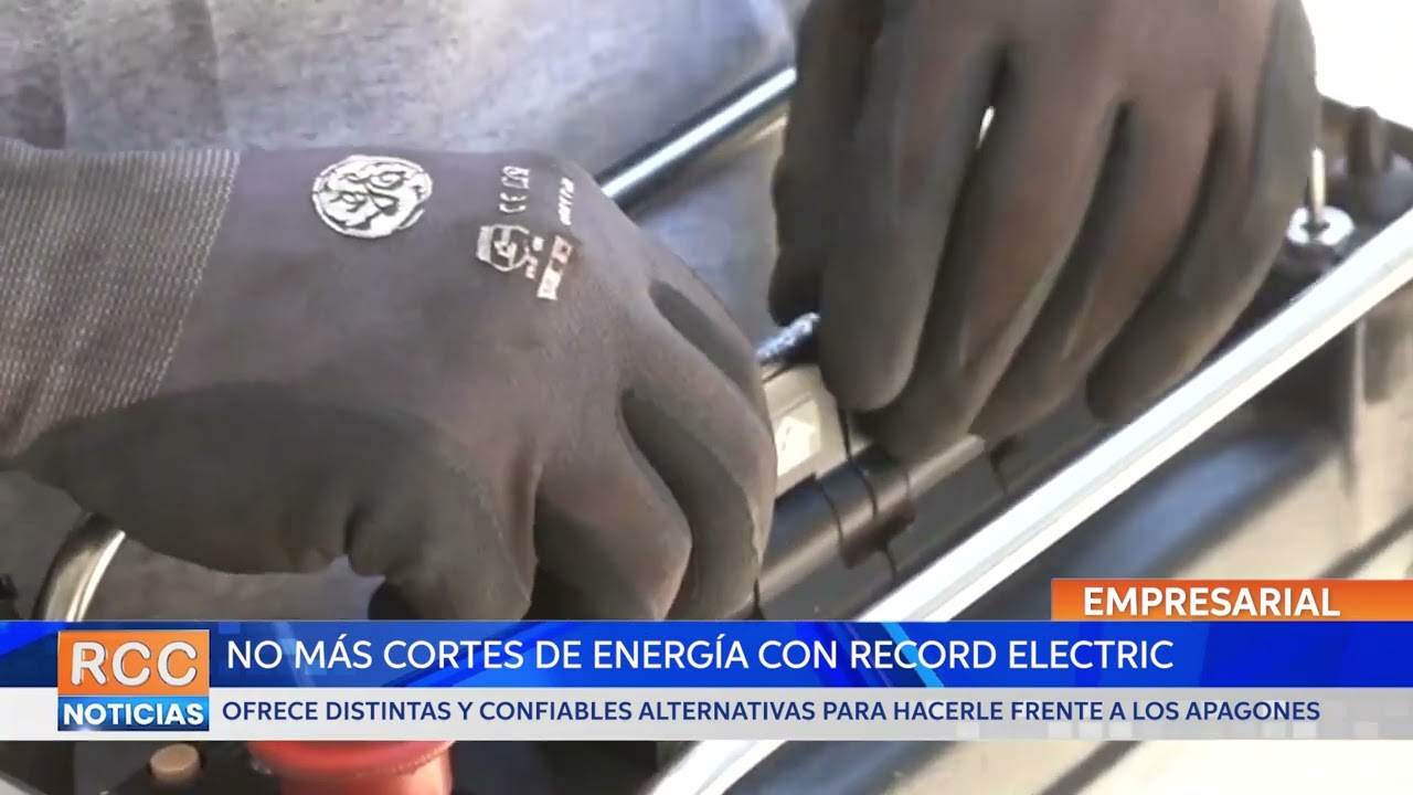 ¡Asegurá tu energía con Record Electric y olvídate de los cortes!