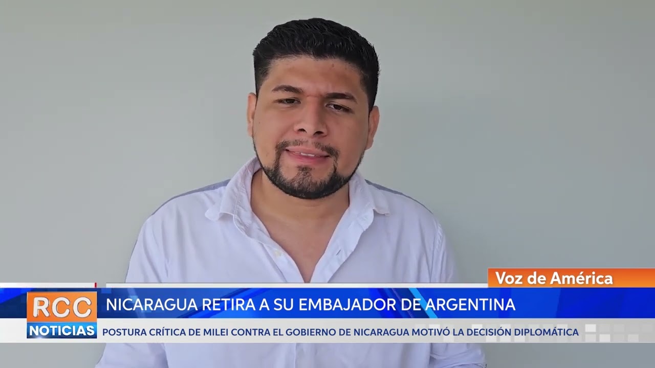 Nicaragua retira a su embajador de Argentina