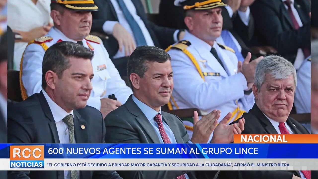 Grupo Lince: Egresaron los 600 nuevos agentes policiales