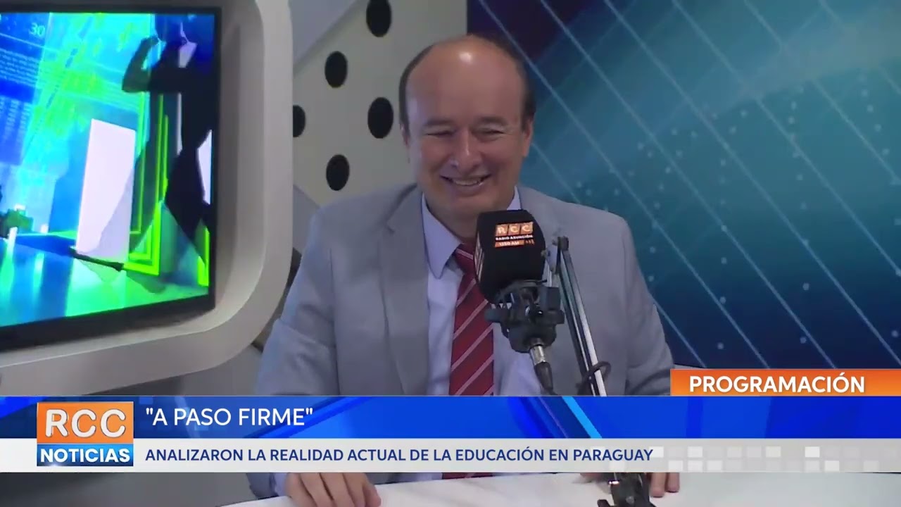 “A Paso Firme”, entrevista a Gabriel Coronel, con quien analizó la realidad actual de la educación