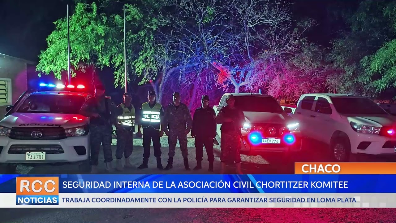 Asociación Civil Chortitzer presta servicios coordinados con la Policía Nacional
