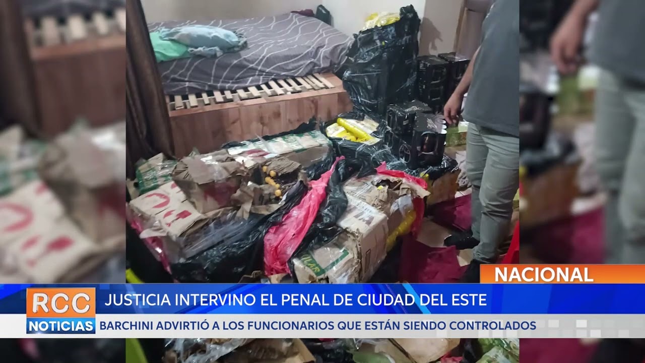 Intervención en el penal CDE: Barchini advierte a funcionarios que están siendo controlados