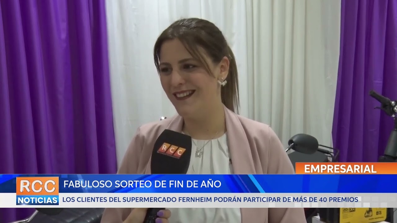 Supermercado Fernheim tira la casa por la ventana con fabuloso sorteo de fin de año