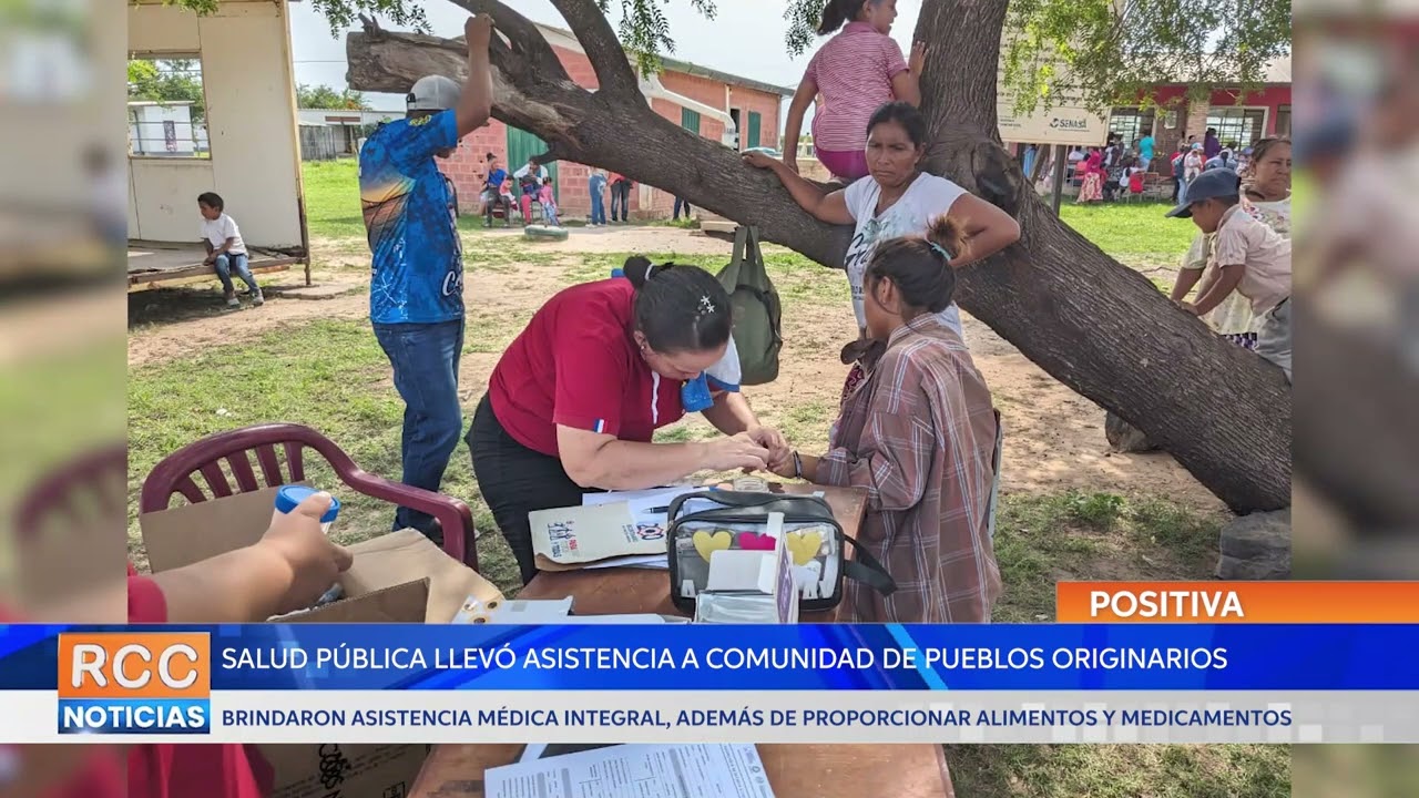 Salud Pública llevó asistencia a comunidad indígena Colonia 96