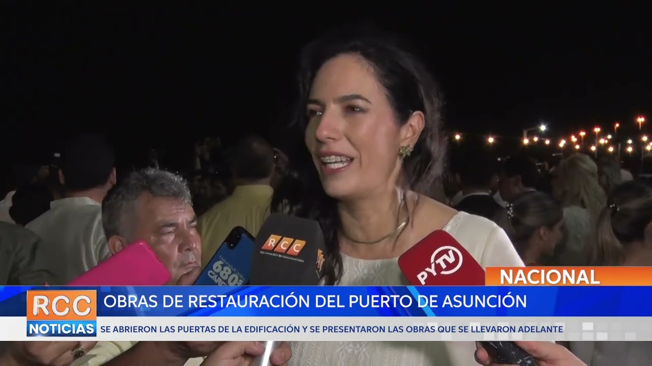 MOPC presentó las obras de restauración del nuevo edificio del Puerto de Asunción