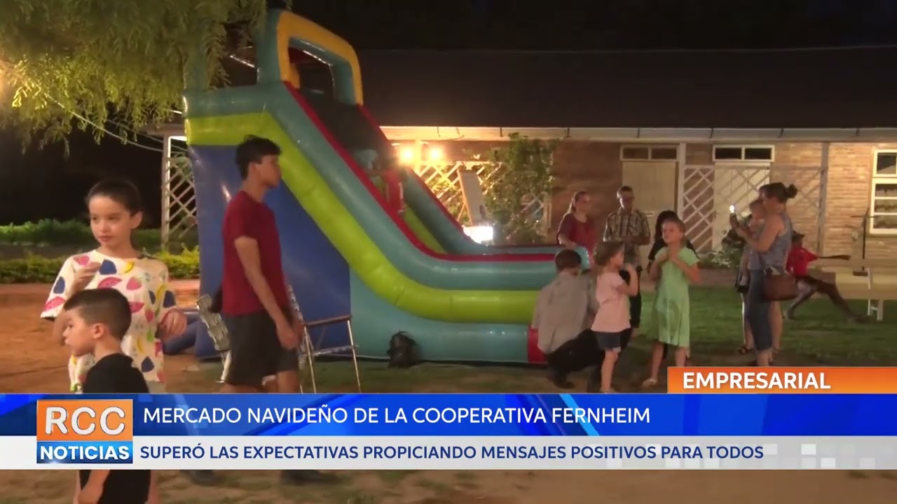 Emoción y alegría: los cometidos del Mercado Navideño de la Cooperativa Fernheim