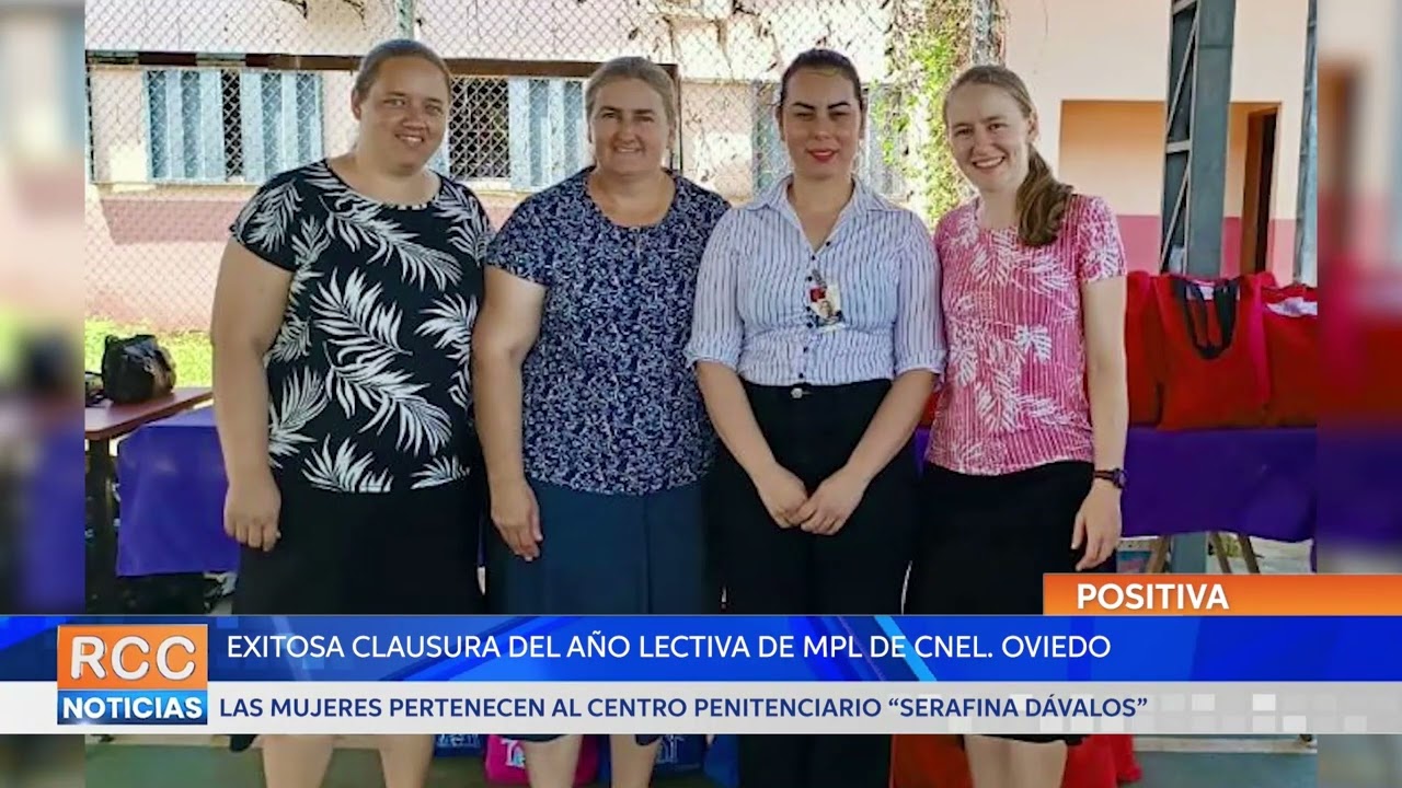 Mujeres Privadas de Libertad han culminado exitosamente el año lectivo