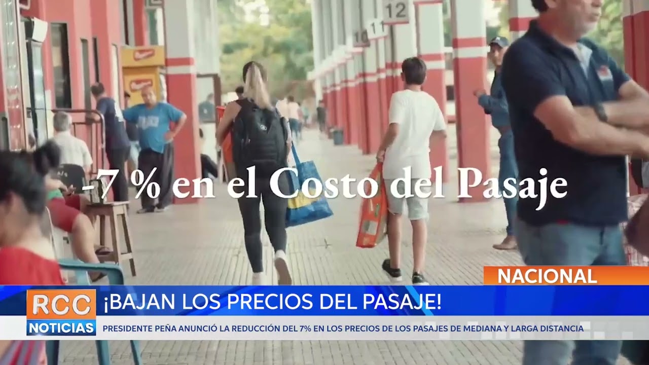 Bajan los precios del pasaje de mediana y larga distancia
