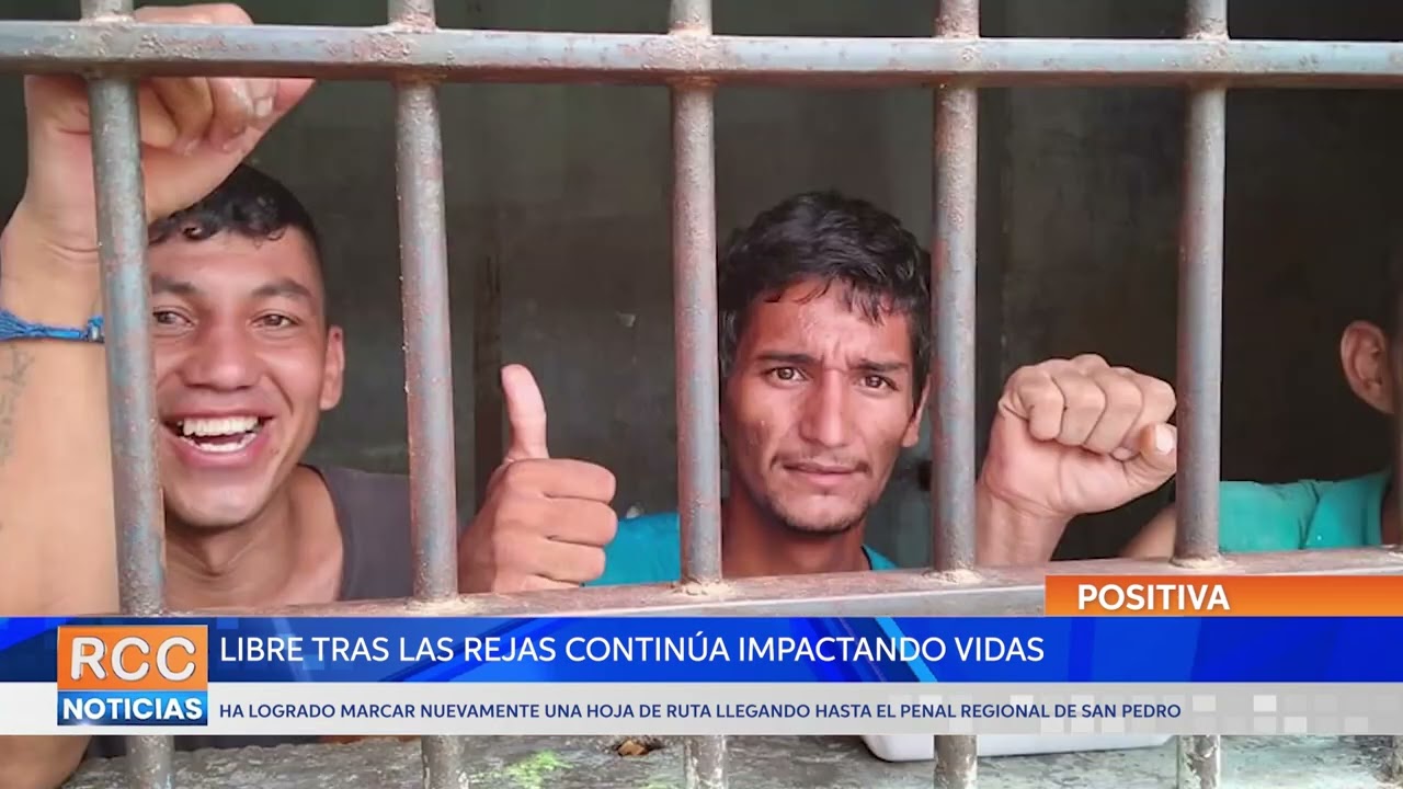 Libre tras las Rejas continúa impactando vidas, esta vez desde el Penal Regional de San Pedro