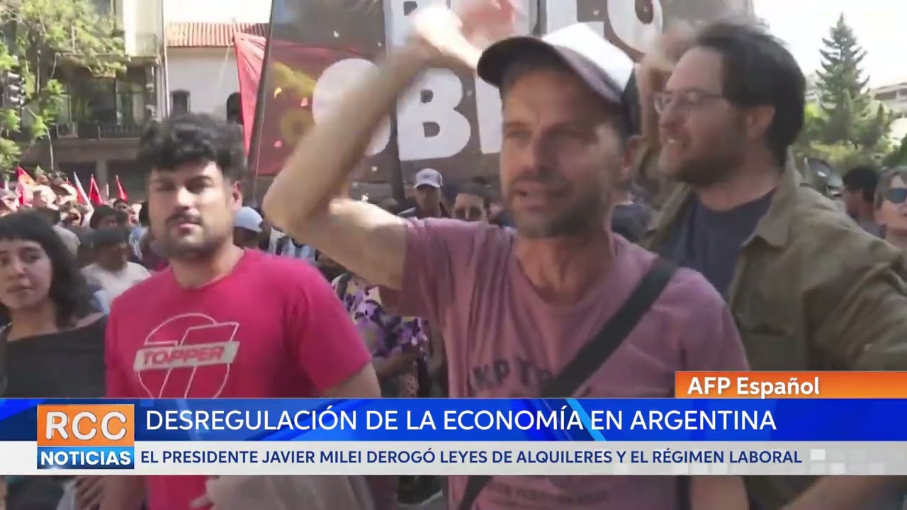Javier Milei ordena una vasta desregulación de la economía en Argentina