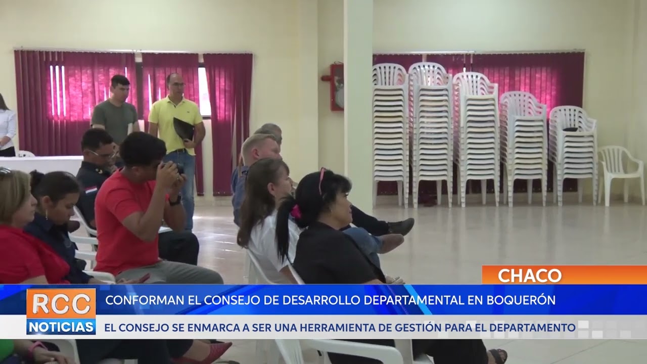 Conforman el Consejo de desarrollo departamental en Boquerón