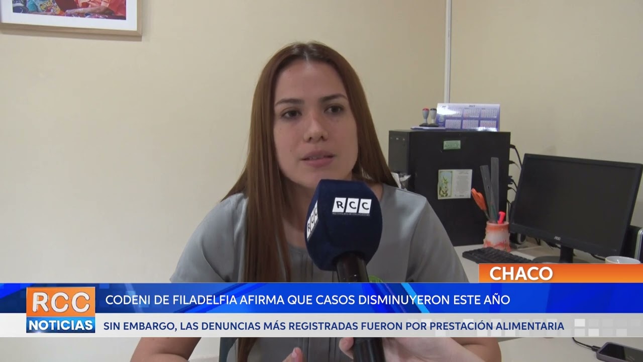 CODENI de Filadelfia ratifica que muchos casos disminuyeron en el año en comparación al 2022