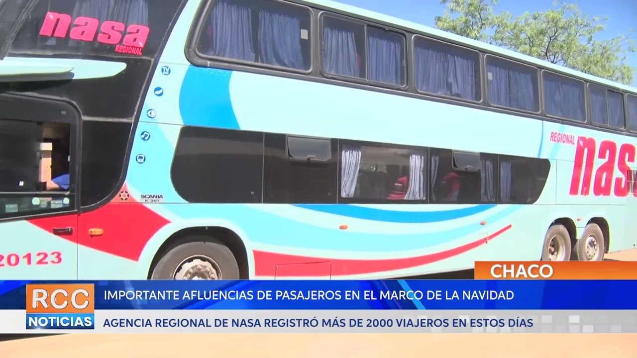 Más de 2000 chaqueños se trasladaron hasta la región oriental en el marco de la Navidad