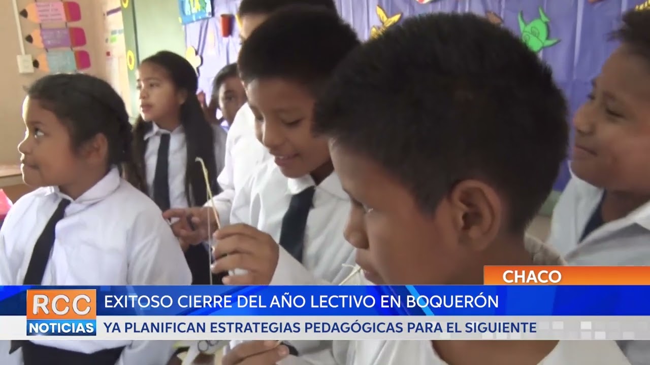 Señalan exitoso cierre de año lectivo y apertura de actividades educativas en Boquerón