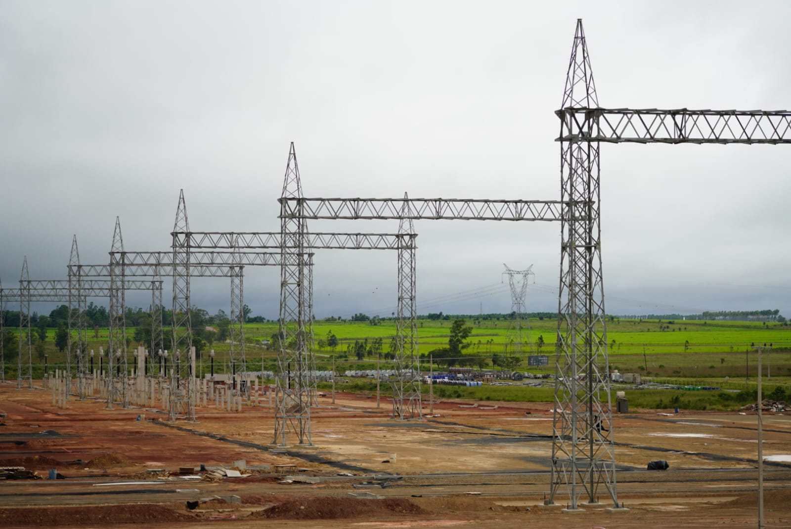 Obras de la Subestación Valenzuela cuentan con un avance del 60%, informó ANDE