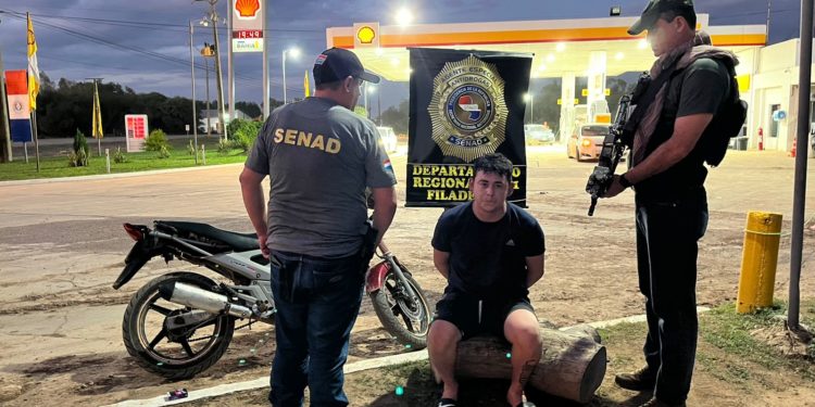 Capturan a delivery de cocaína en la ciudad Filadelfia Capturan a delivery de cocaína en la ciudad Filadelfia