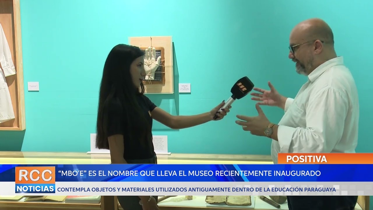 Museo recientemente inaugurado demuestra mediante exhibiciones la historia de la educación paraguaya