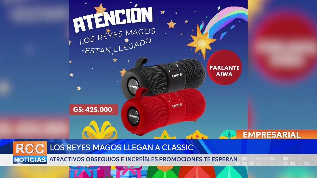 Llegan los reyes magos de la mano de Classic
