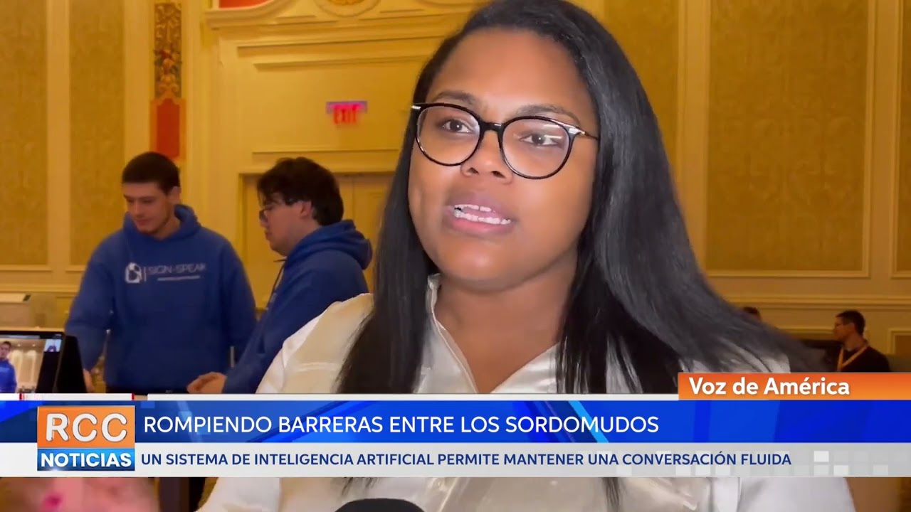 Una aplicación que rompe barreras entre los sordomudos