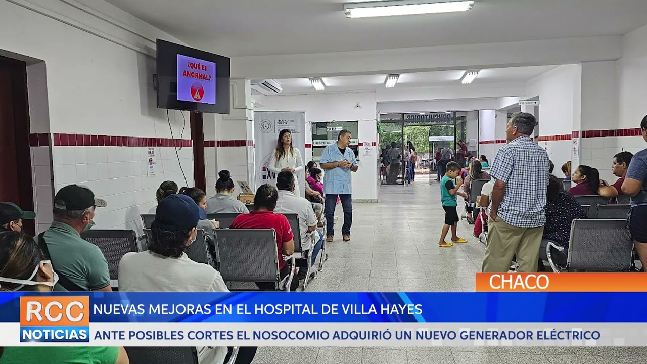 Energía para la vida: Hospital de Villa Hayes fortalecido con nuevo generador eléctrico
