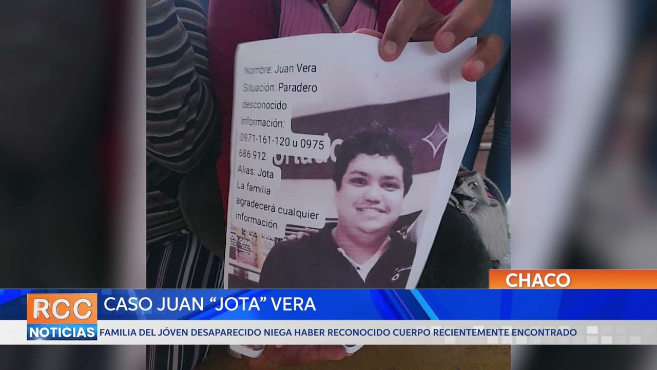 Familia de Juan Vera niega haber reconocido el cuerpo encontrado hace algunos días en Lagerenza´i
